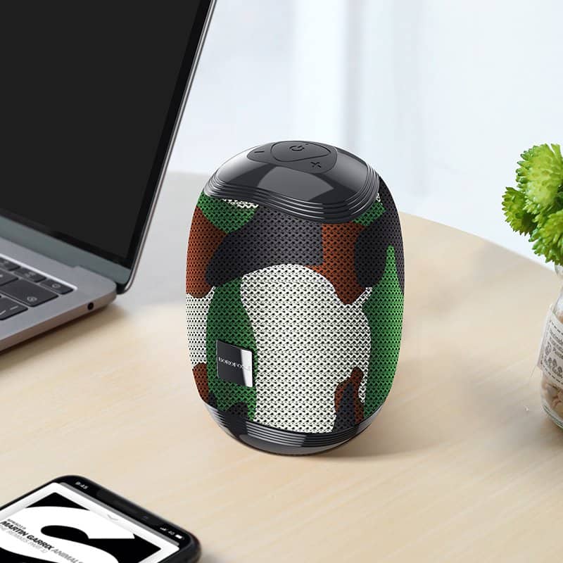 Borofone BR6 Miraculous Sports Portable Wireless Bluetooth Speaker (Camouflage Green) Borofone BR6 Miraculous Sports Portable Wireless Bluetooth Speaker (Camouflage Green)